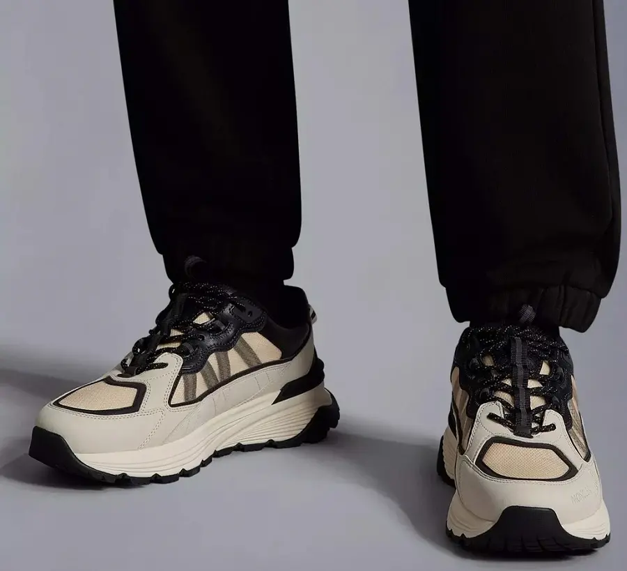 Alternative view of Giày Moncler Runner Low Trainer 'Off White Blue' H209A4M00070M2055P07