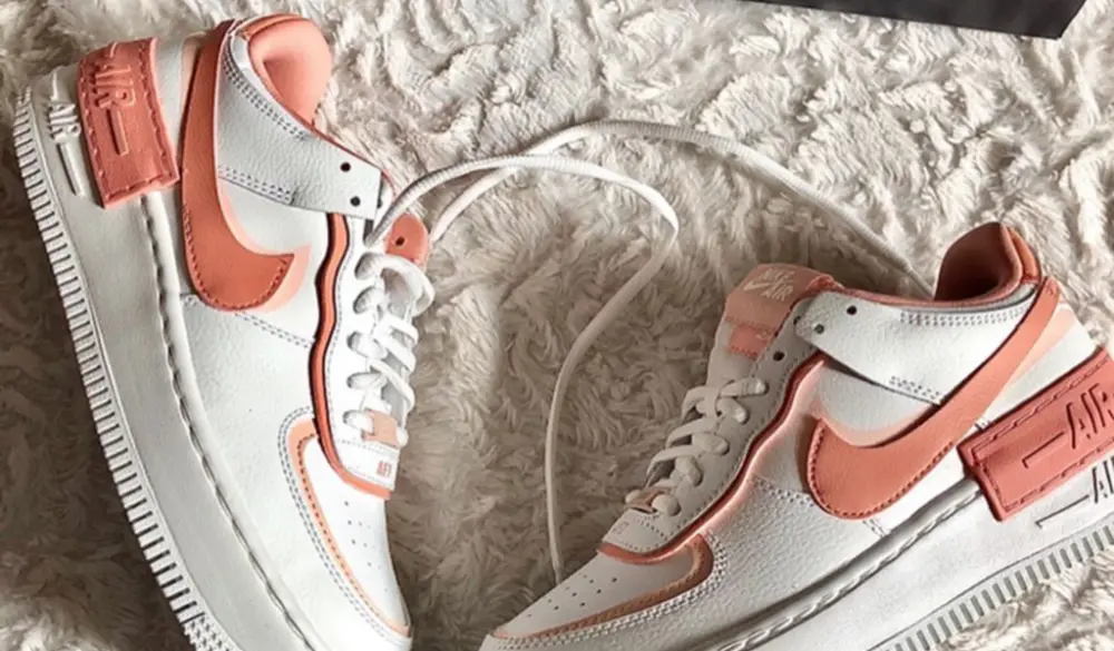 Giày Nike Wmns Air Force 1 Shadow 'Washed Coral' CJ1641-101 - Ảnh 4