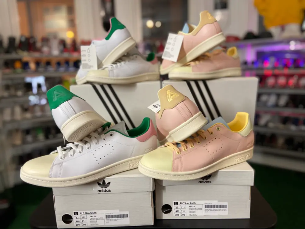 Giày Adidas Palace x Stan Smith 'Pastel' FW9216 - Ảnh 3