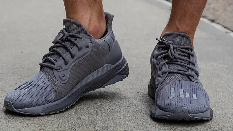 Giày Adidas Solar Hu Pharrell Greyscale 'Grey' EF2380 - Ảnh 4