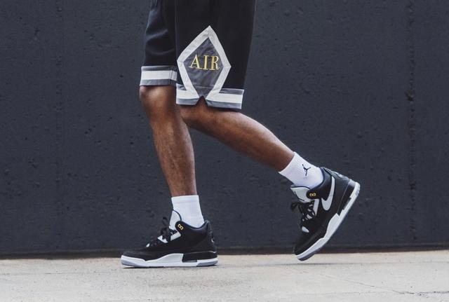 Giày Nike Air Jordan 3 Retro Tinker Sp 'Black Cement' CK4348-007 - Ảnh 3