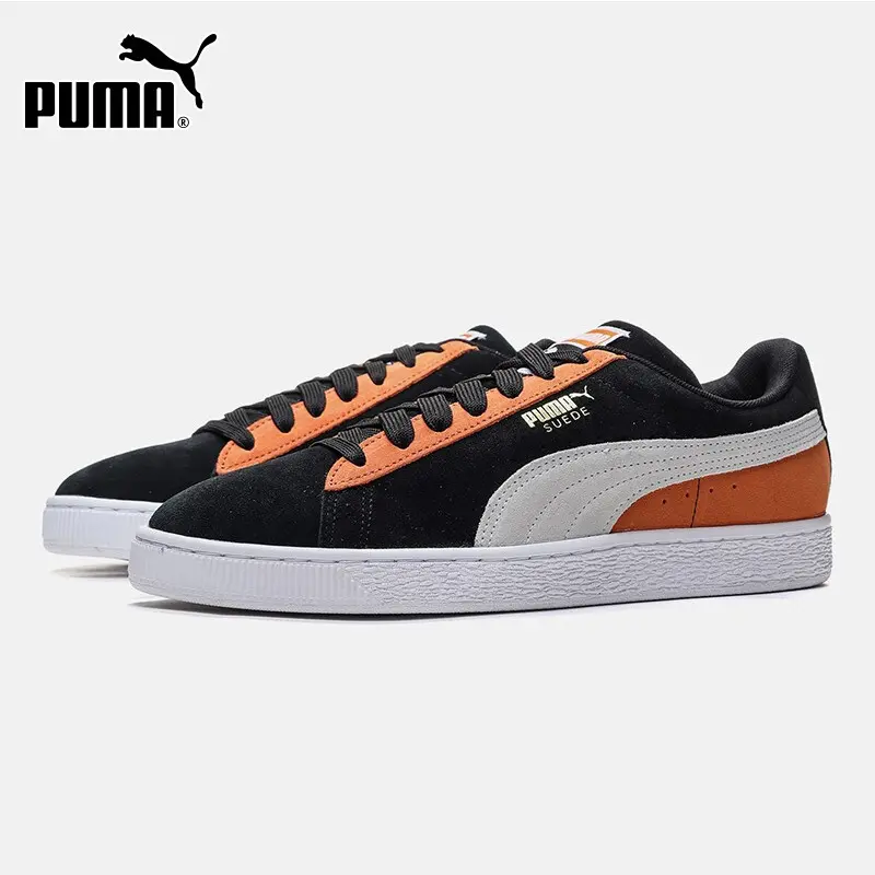 Alternative view of Giày Puma Suede Classic 'Black Orange' 365347-78