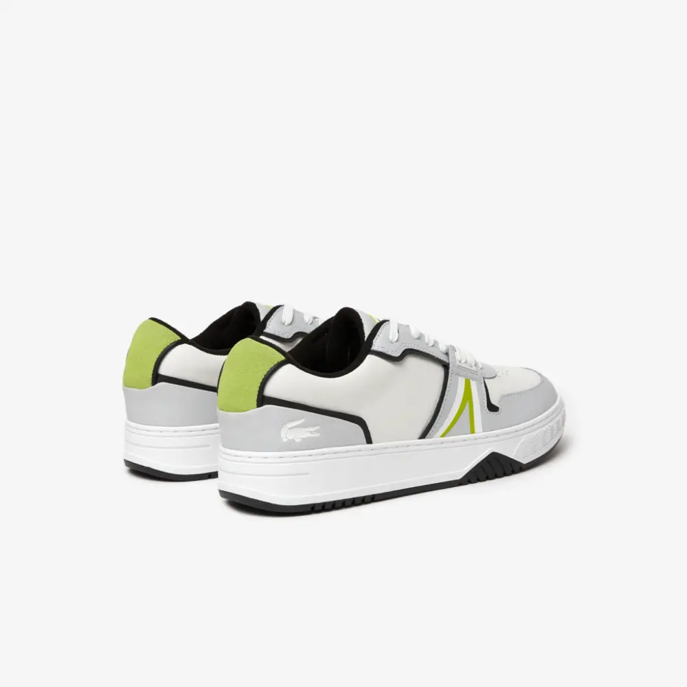 Giày Lacoste L001 Leather Contrast 'White Lime' RZ0036M52N-2Q5 - Ảnh 3