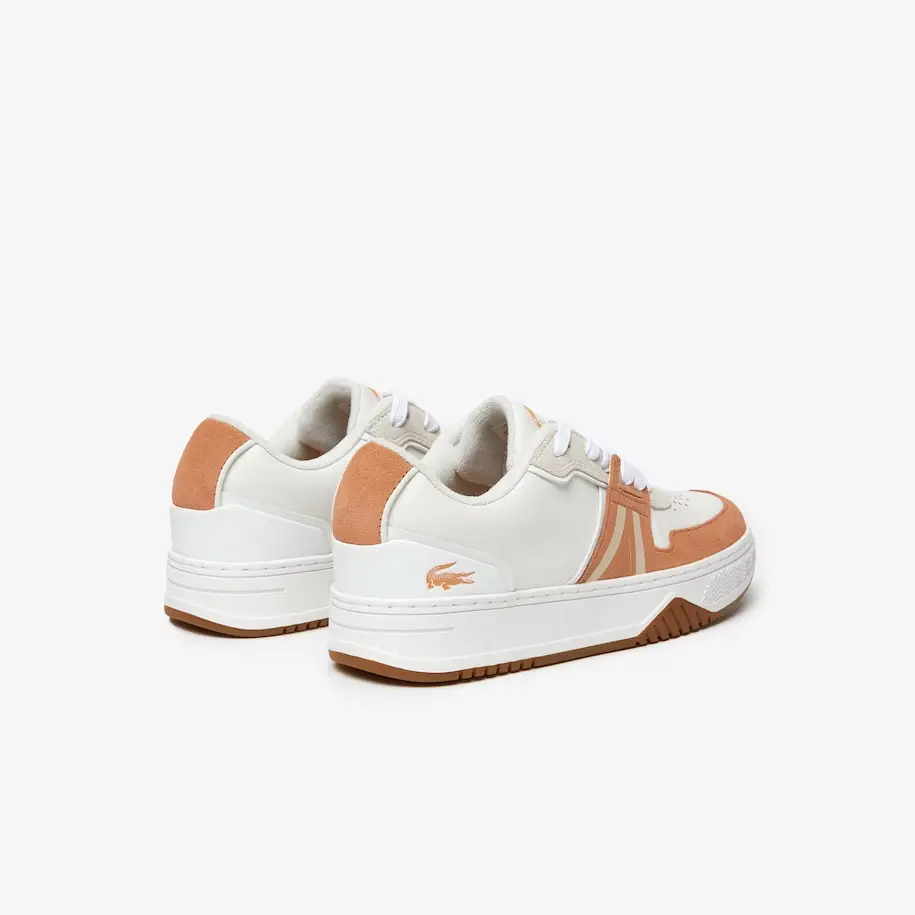 Giày Lacoste L001 Leather Black Sole Contrasting 'White Pink' RZ0068W52N-291 - Ảnh 3
