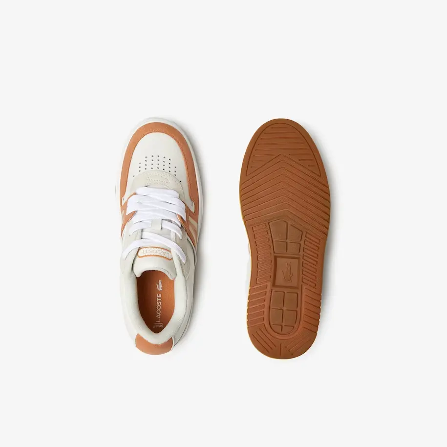 Giày Lacoste L001 Leather Black Sole Contrasting 'White Pink' RZ0068W52N-291 - Ảnh 5
