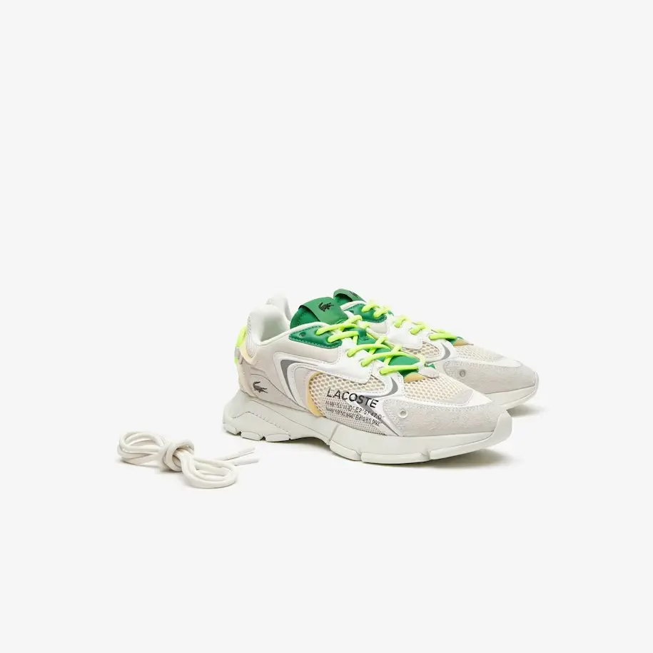 Alternative view of Giày Lacoste L003 Neo Textile 'White Green' RZ4001M53G-WG1