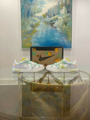 Giày Nike Off-White x Dunk Low 'Lot 14 of 50' DJ0950-106 - Ảnh 5