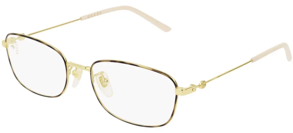 Alternative view of Kính Gucci Round Oval 'Gold' GG0444O-006