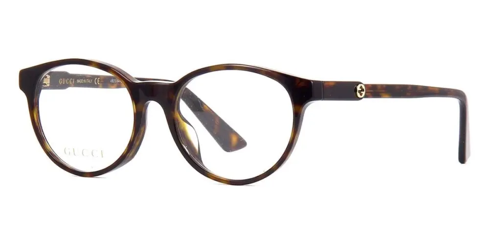 Alternative view of Kính Gucci Eyeglasses 'Havana' GG0487OA-002