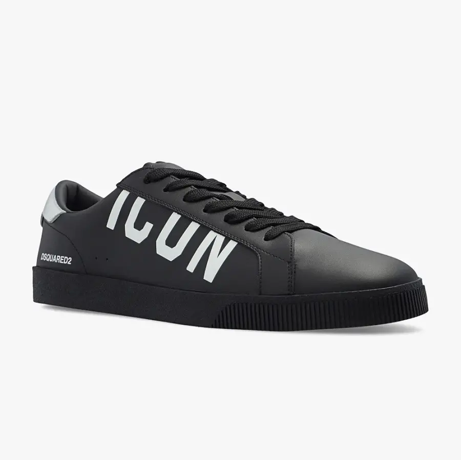 Giày Dsquared2 Cassetta 'Black' SNM018801500409M1686 - Ảnh 4