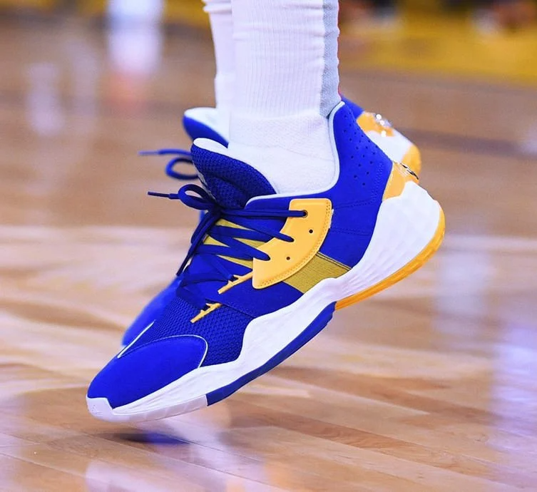 Giày Adidas Harden Vol. 4 'Su Casa Mi Casa Golden State Warriors' FW7497 - Ảnh 2