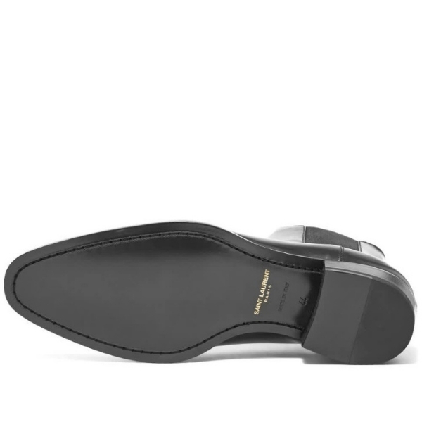 Giày Saint Laurent Wyatt Smooth Leather Chelsea Boot 'Black' 6341951YL001000 - Ảnh 5