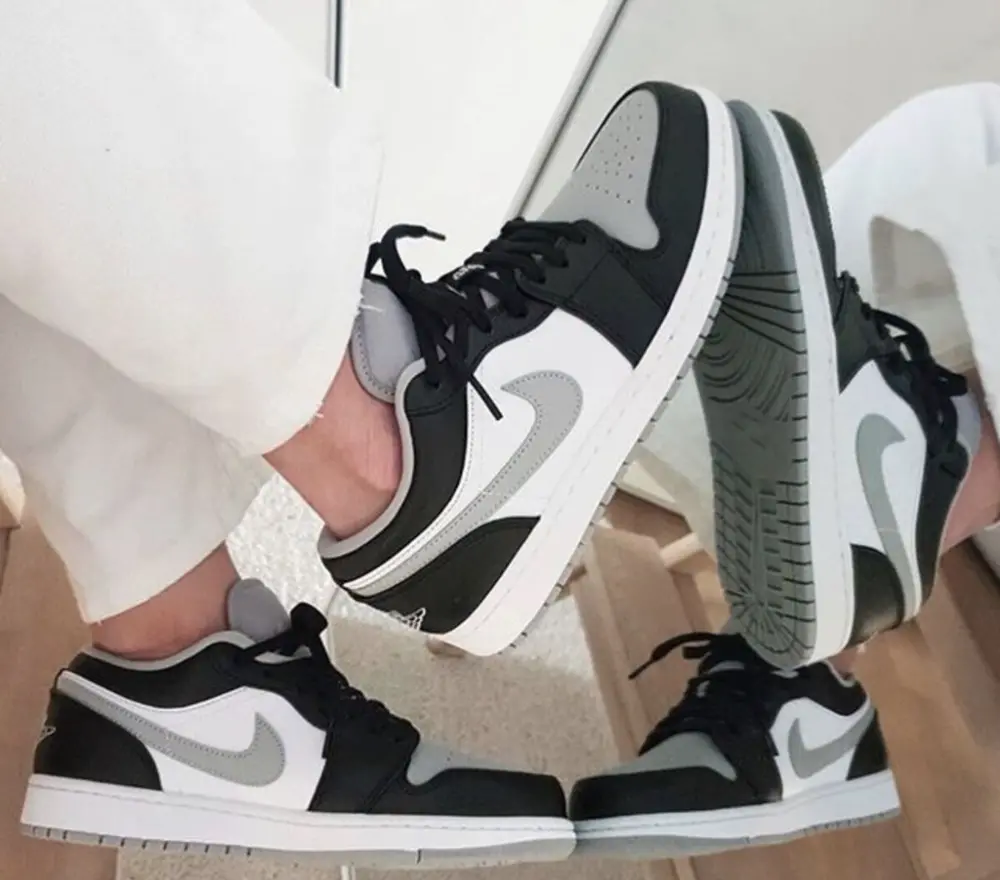 Giày Nike Air Jordan 1 Low 'Shadow' 553558-039 - Ảnh 3