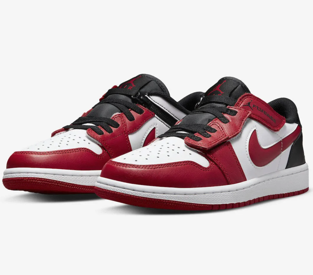 Giày Nike Air Jordan 1 Low FlyEase 'White Gym Red' DM1206-163 - Ảnh 4