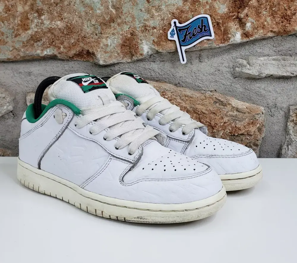 Giày Nike Ben-G x Dunk SB Low 'Lucid Green' CU3846-100 - Ảnh 3