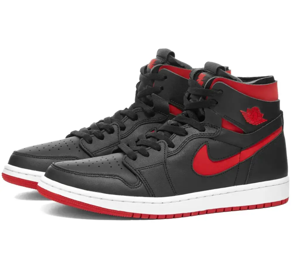 Alternative view of Giày Nike Air Jordan 1 High Zoom Comfort Wmns 'Black University Red' CT0979-006