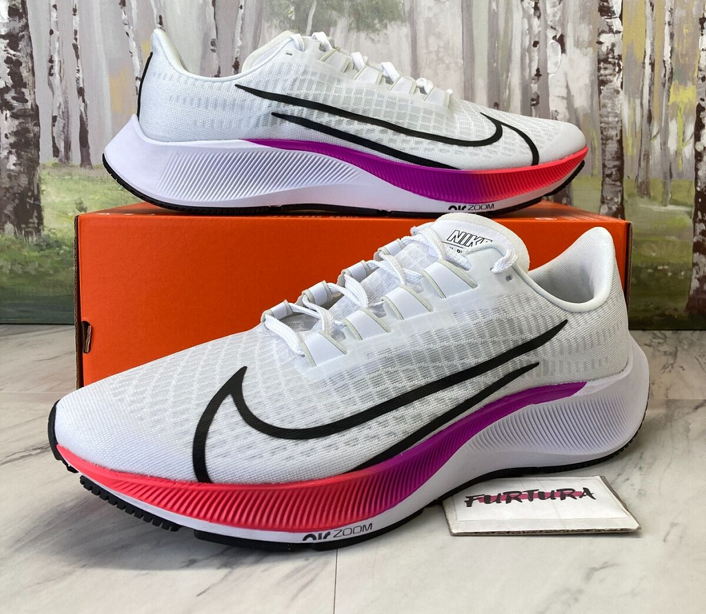 Giày Nike Air Zoom Pegasus 37 'White Multi' BQ9646-103 - Ảnh 3