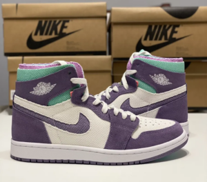 Alternative view of Giày Nike Air Jordan 1 High Zoom CMFT Purple CT0978-150