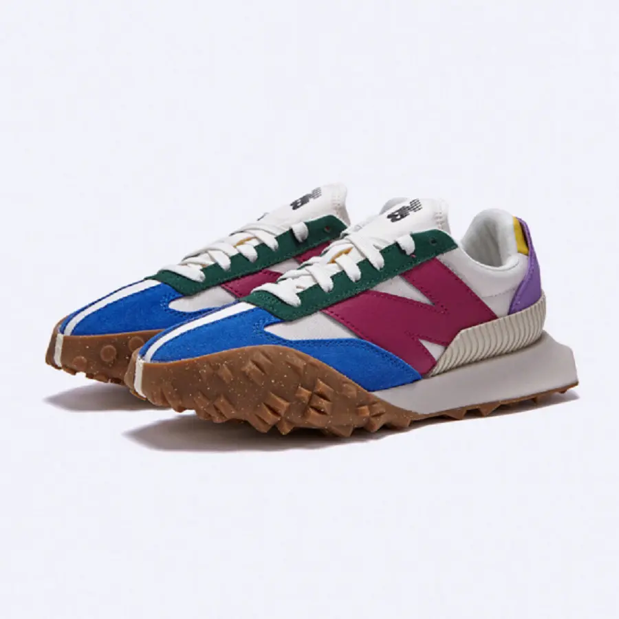 Giày New Balance XC-72 ‘Cream Blue Purple’ UXC72QB - Ảnh 3