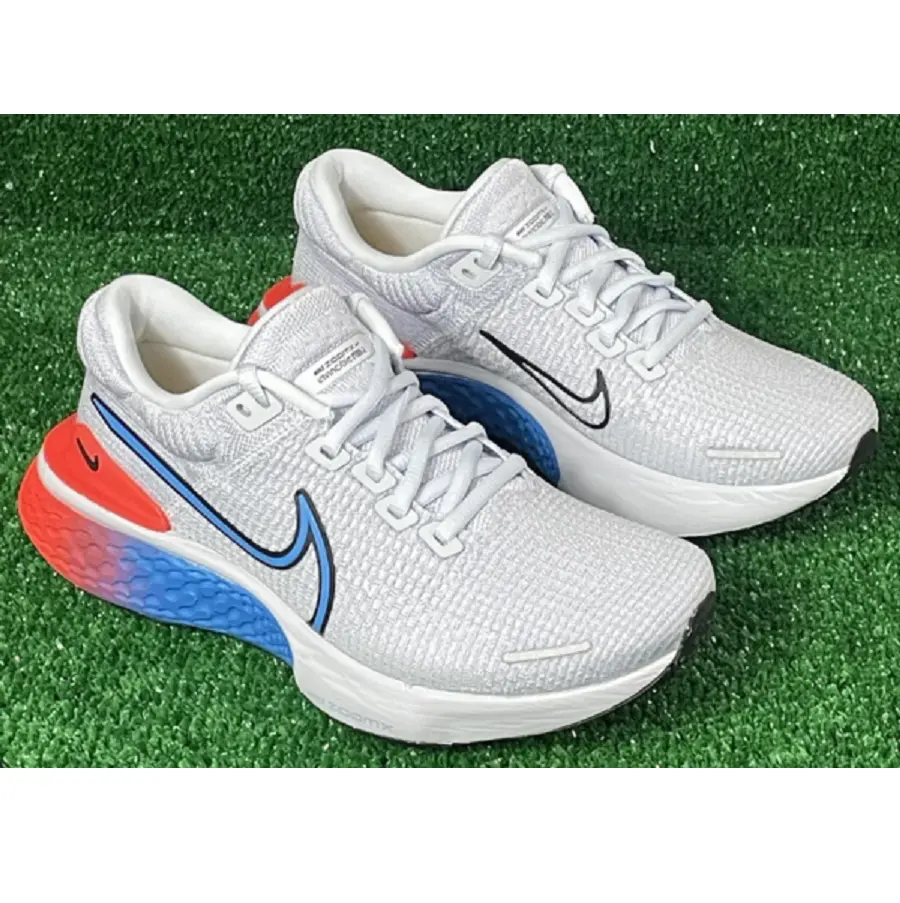 Giày Nike ZoomX Invincible Flyknit 2 ‘Grey Crimson Blue’ DV2177-001 - Ảnh 3