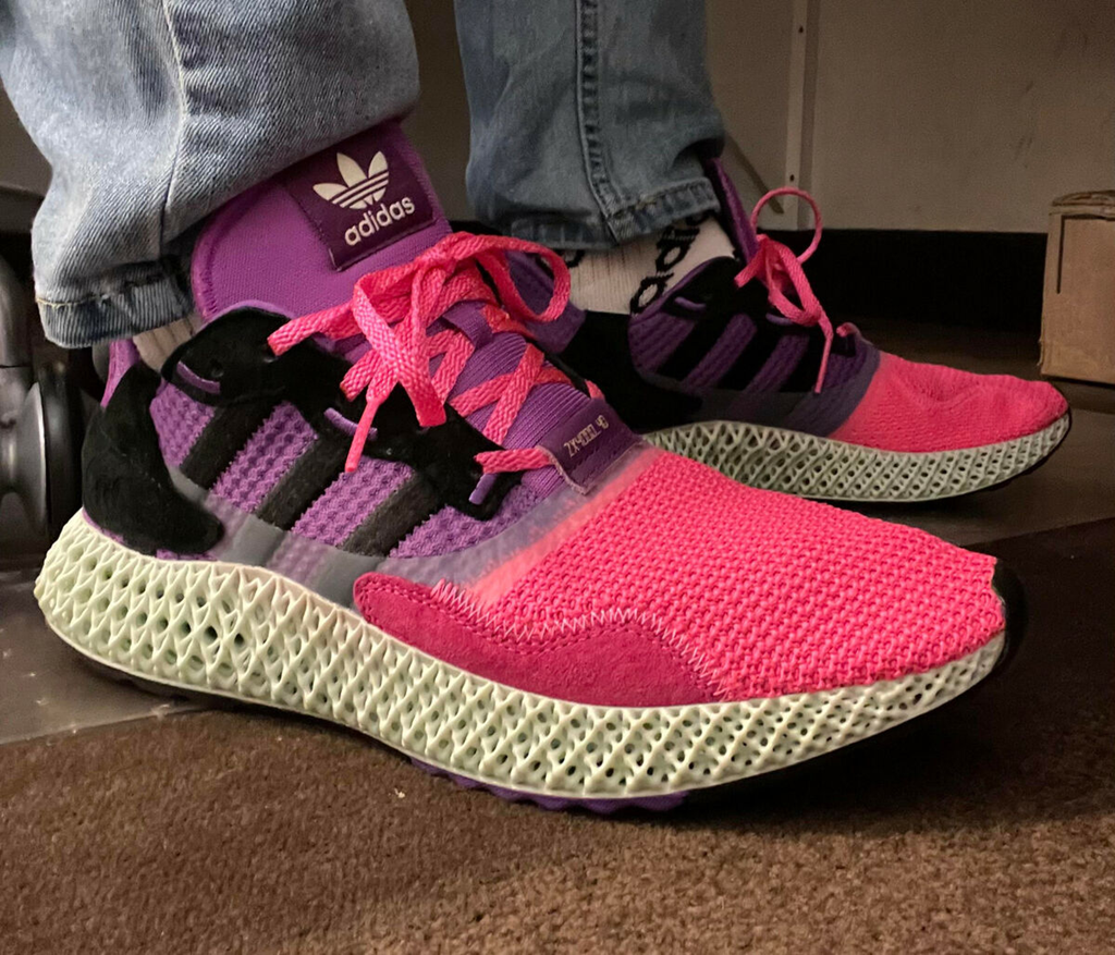 Giày Adidas Sneakersnstuff x ZX 4000 4D 'Sunset' FV5525 - Ảnh 3