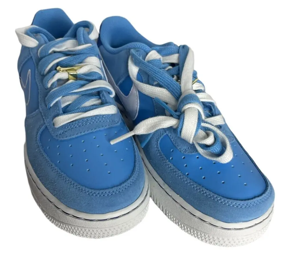 Giày Nike Air Force 1 LV8 S50 GS 'University Blue' DB1561-400 - Ảnh 4