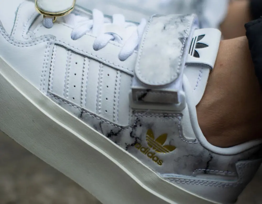 Giày Adidas Forum Bonega 'Cloud White' GY1541 - Ảnh 3