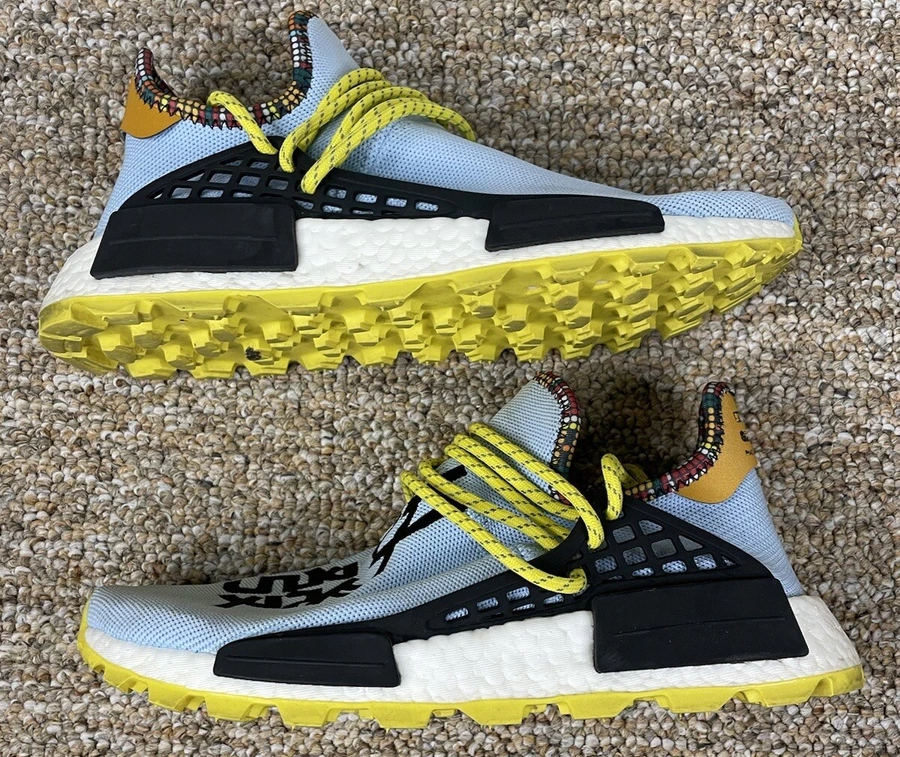 Giày Adidas NMD Hu Pharrell Inspiration Pack Clear Sky EE7581 - Ảnh 6