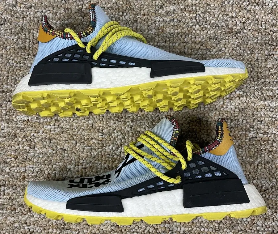 Giày Adidas NMD Hu Pharrell Inspiration Pack Clear Sky EE7581 - Ảnh 6