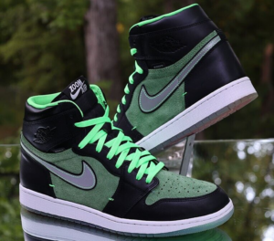 Alternative view of Giày Nike Air Jordan 1 High Zoom 'Zen Green' CK6637-002