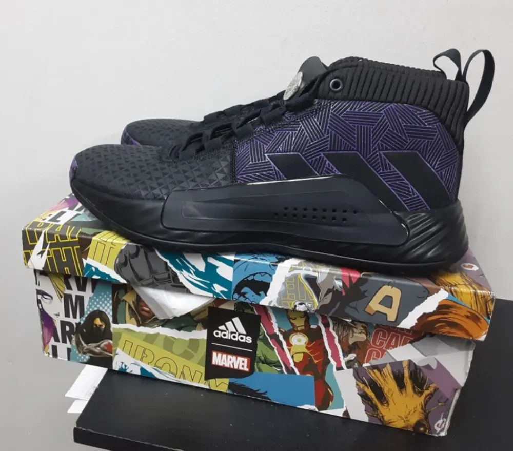 Alternative view of Giày adidas Marvel x Dame 5 'Heroes Among Us: Black Panther' EF2259