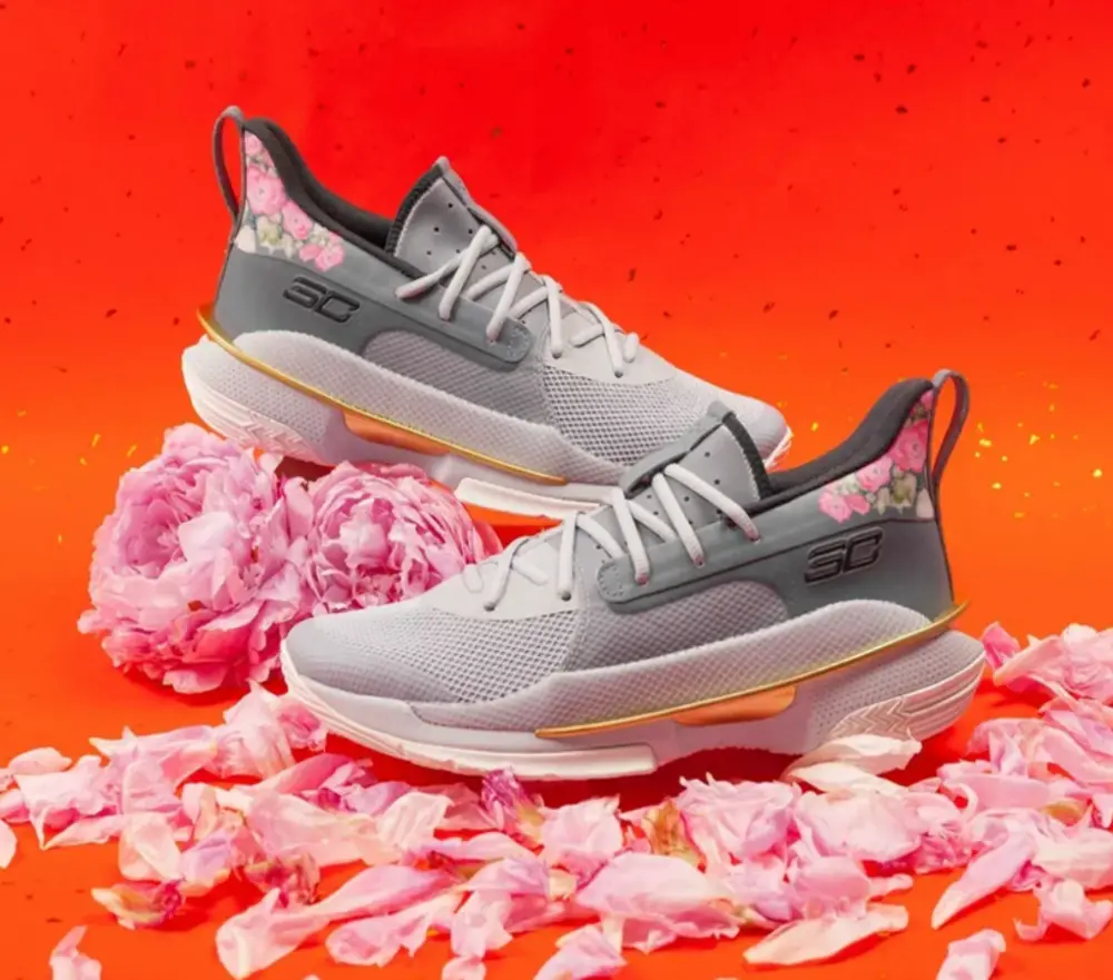 Giày Under Armour Curry 7 'Chinese New Year' 3021258-103 - Ảnh 4