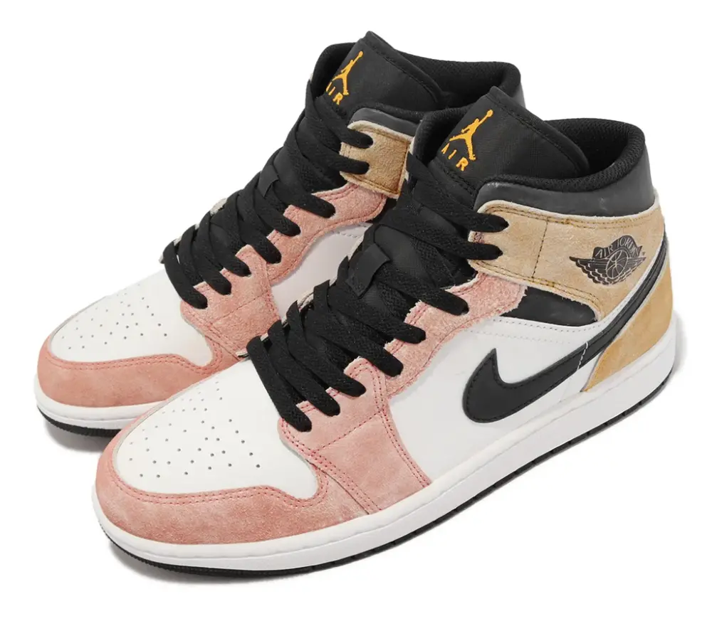 Giày Nike Air Jordan 1 Mid SE 'Flight Club' DX4332-800 - Ảnh 4