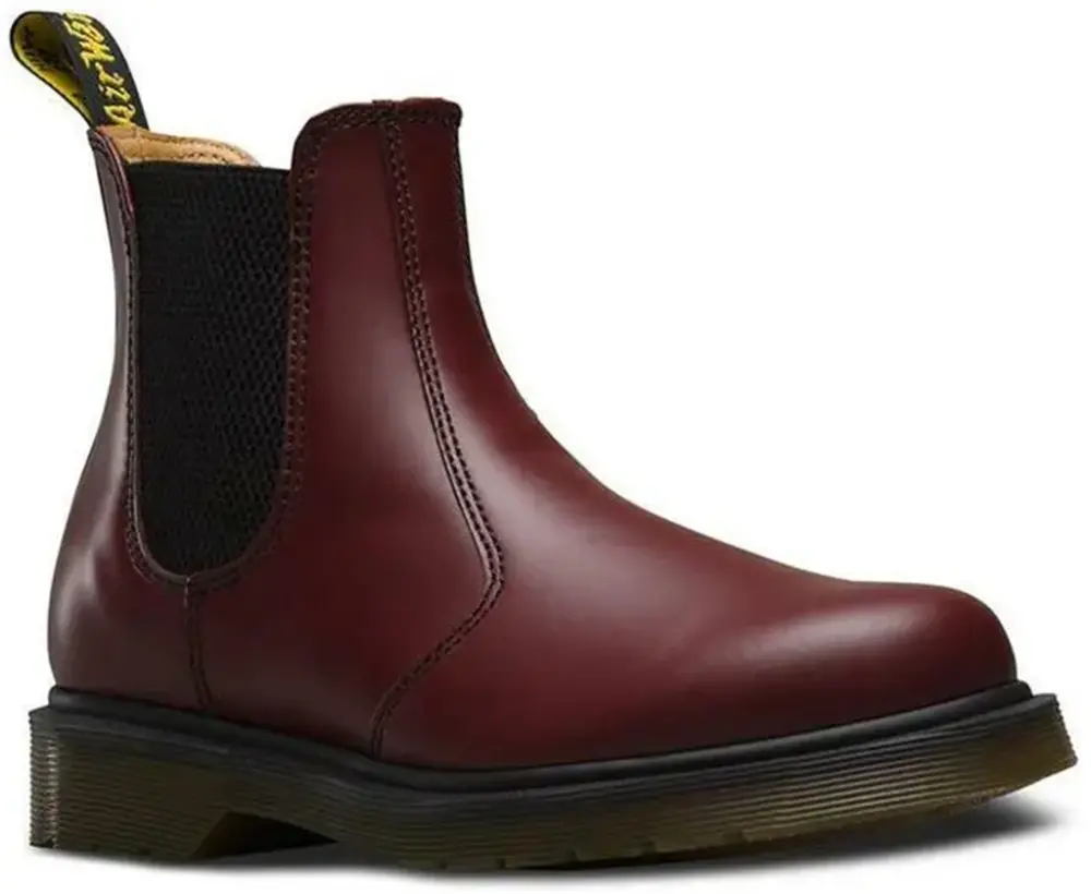 Giày Dr. Martens Vegan 2976 Cherry Red Chelsea Boots 11853600