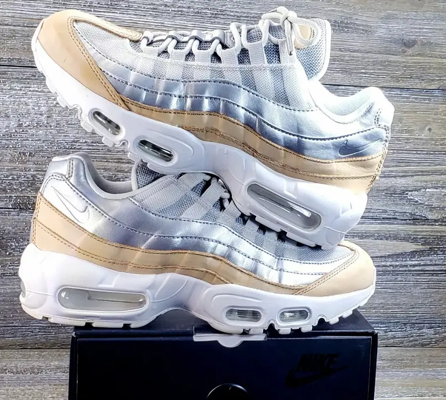 Giày Nike Air Max 95 SE 'Pure Platinum' AH8697-002 - Ảnh 3