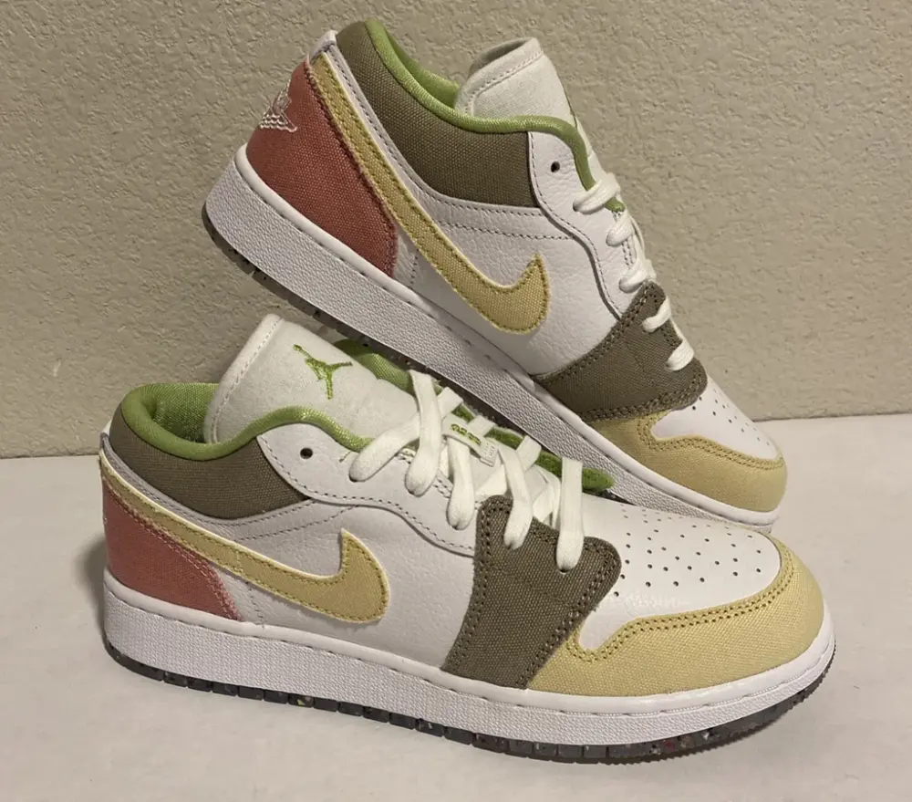 Giày Nike Air Jordan 1 Low GS 'Mutcolor' DJ0341-100 - Ảnh 4