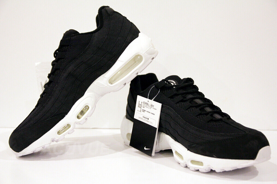 Giày Nike Stussy x Air Max 95 'Black' 834668-001 - Ảnh 3