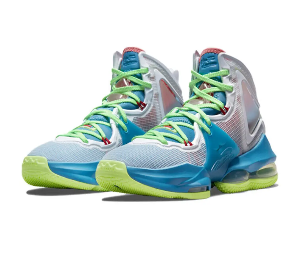 Giày Nike Lebron 19 'Dutch Blue Lime Glow' DD0418-400 - Ảnh 4