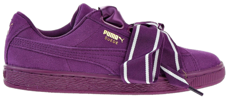 Giày Puma Suede Heart Satin 'Violet' 364084-02