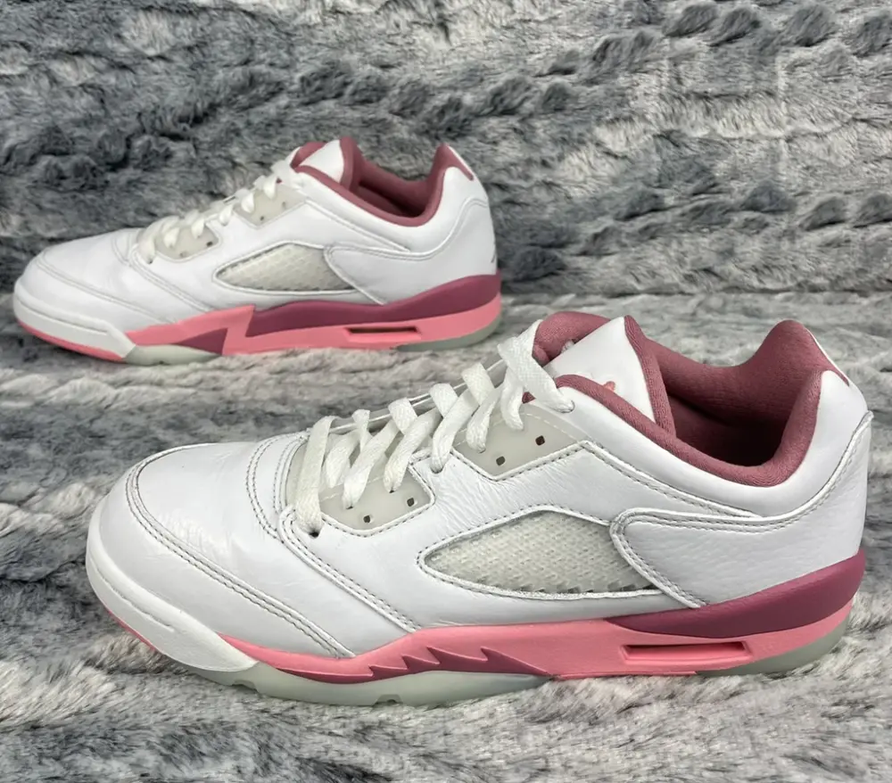 Giày Nike Air Jordan 5 Low GS ‘Desert Berry’ DX4390-116 - Ảnh 4