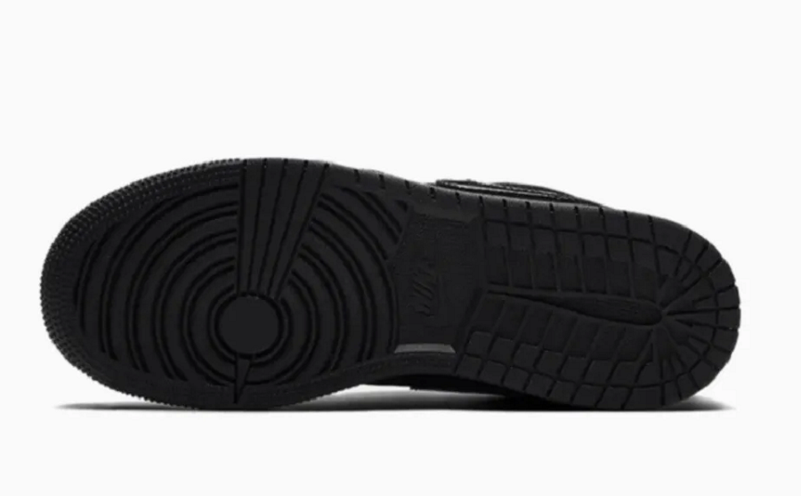 Giày Nike Air Jordan 1 Low GS 'Triple Black' 553560-056 - Ảnh 2