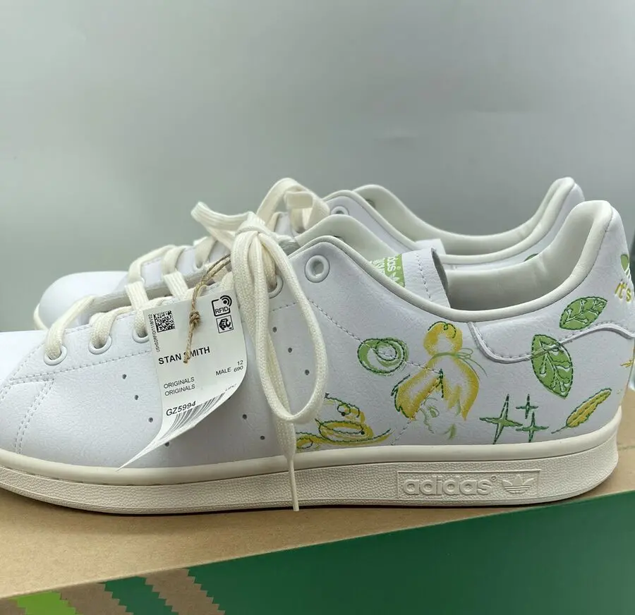 Giày Adidas Disney Stan Smith 'Tinkerbell' GZ5994 - Ảnh 3