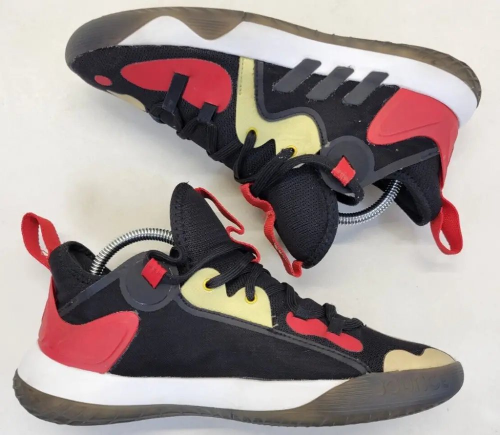 Giày Adidas Harden Stepback 2 J 'Black Scarlet' FZ1549 - Ảnh 3