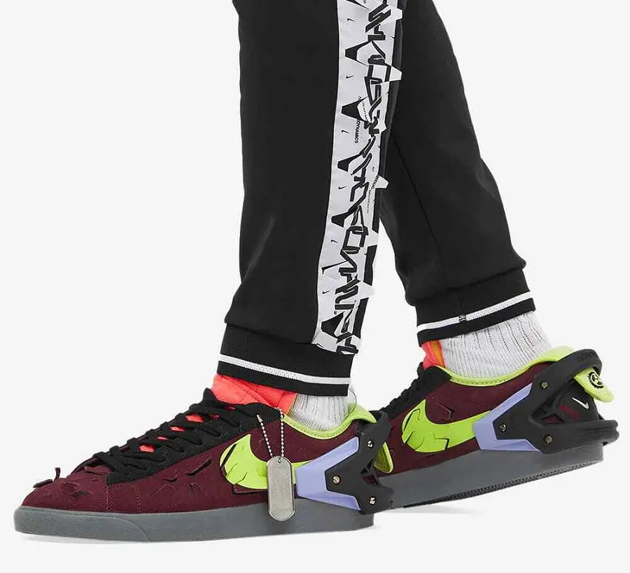 Giày Nike Acronym x Blazer Low 'Night Maroon' DN2067-600 - Ảnh 3