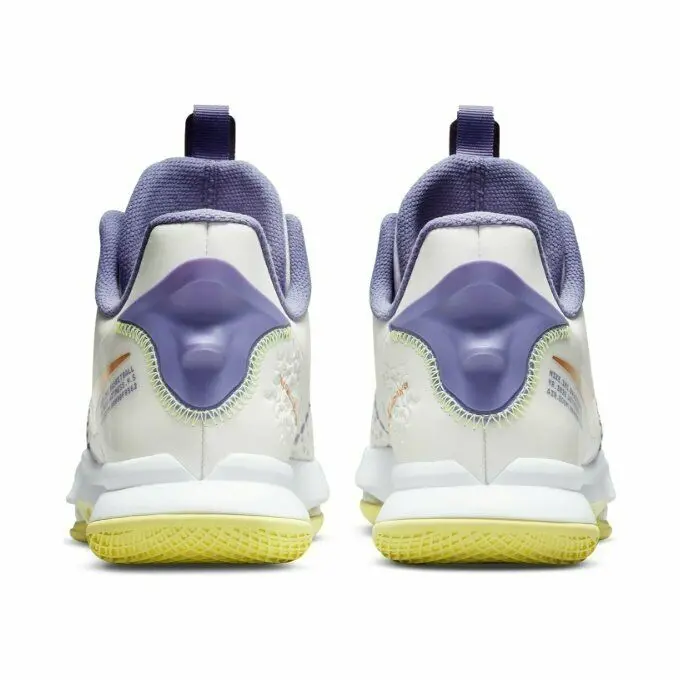 Giày Nike LeBron Witness 5 EP 'Summit White Metallic Bronze' CQ9381-102 - Ảnh 3