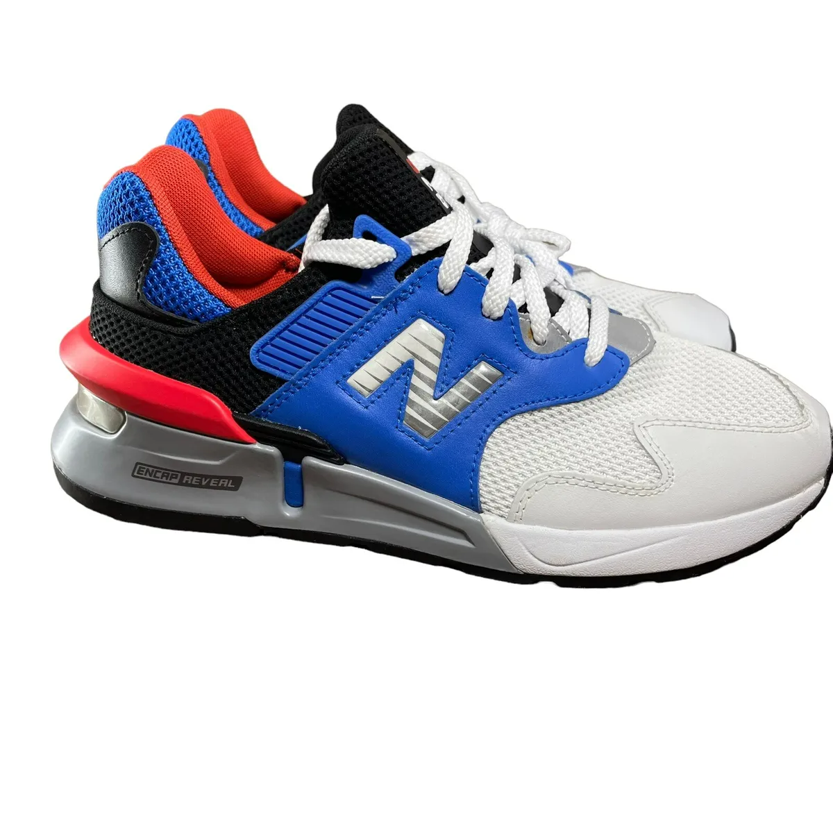 Giày New Balance 997 Sport v6 Re-Engineered 'Blue Orange' MS997JCE - Ảnh 6