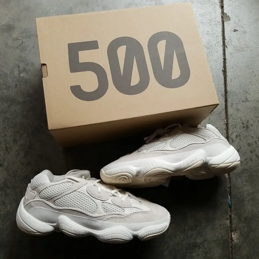 Giày Adidas Yeezy 500 'Bone White' ID5114 - Ảnh 4