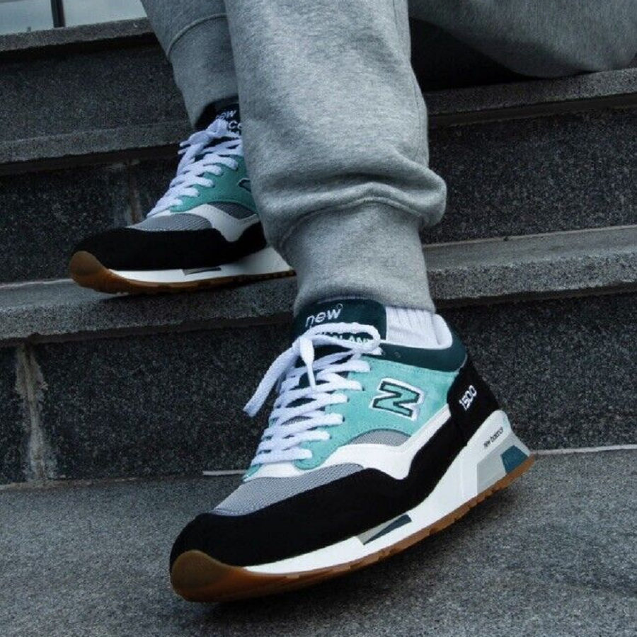 Giày New Balance 1500 MiE 'Teal Black' M1500LIB - Ảnh 2