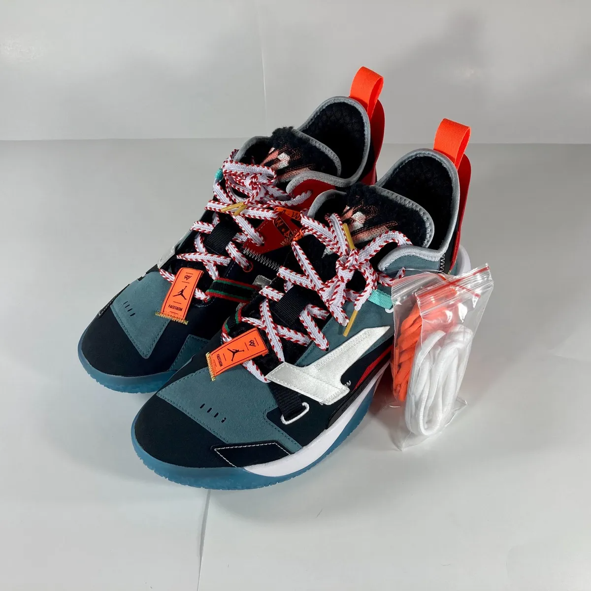 Giày Nike Air Jordan Why Not Zer0.4 PF 'Smokey Blue' DC3664-001 - Ảnh 4
