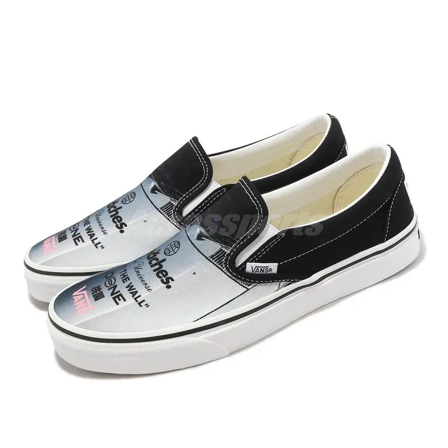 Giày Vans Peaches One Universe x Classic Slip-On 'Black' VN0A5JLXBPB - Ảnh 3